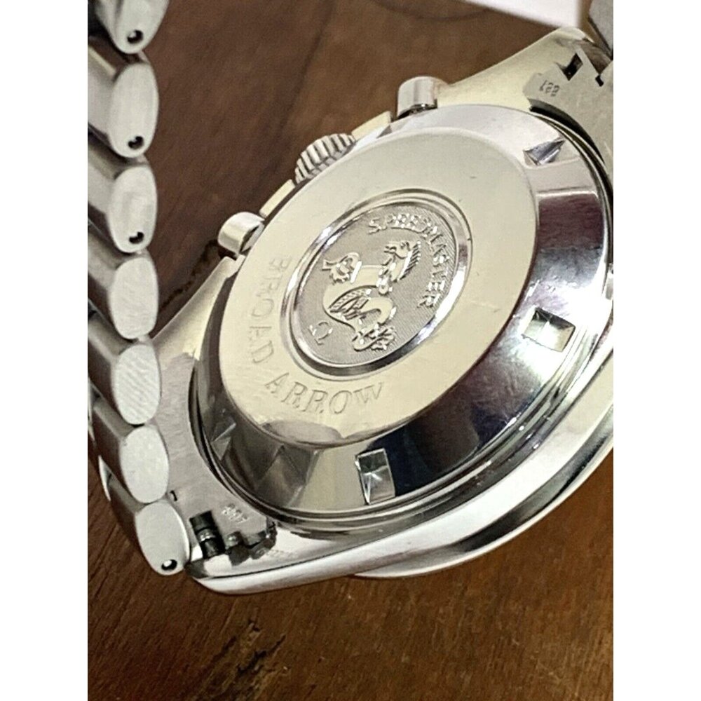 Omega Speedmaster Broad Arrow Men's Watch Swiss Automatic Chronograph 42mm - Picture 6 of 13